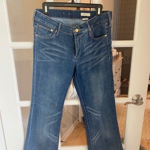&Flarey Jeans- Stretch Denim/ Size 31”x32”